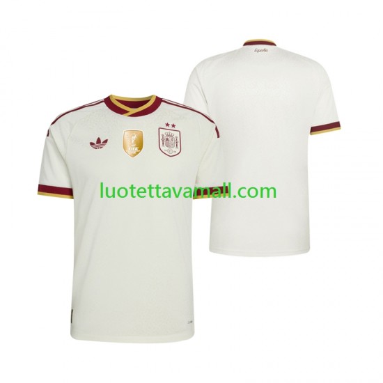 Miehet Espanja 2-star 2026-2027 Lyhythihainen Fanipaita ,Vieras