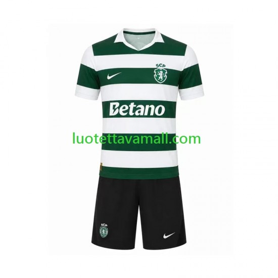 Lapset Sporting CP 2026-2027 Lyhythihainen Fanipaita ,Koti