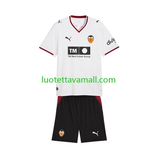 Lapset Valencia CF 2026-2027 Lyhythihainen Fanipaita ,Koti