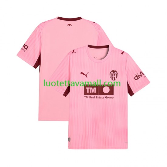 Miehet Valencia CF 2026-2027 Lyhythihainen Fanipaita ,Kolmas