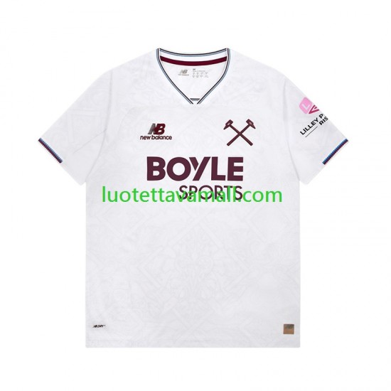 Miehet West Ham United 2026-2027 Lyhythihainen Fanipaita ,Vieras