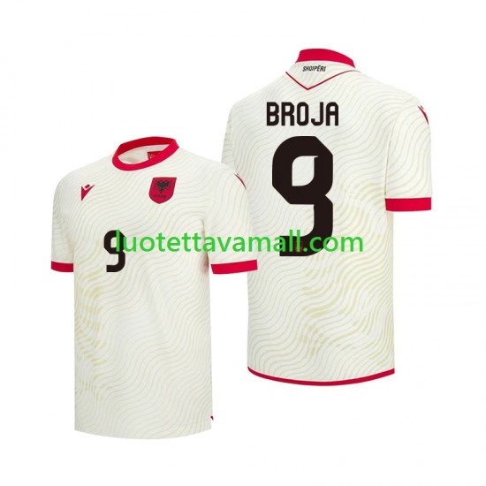 Miehet Albania Armando Broja 9 World Cup 2026 Lyhythihainen Fanipaita ,Vieras