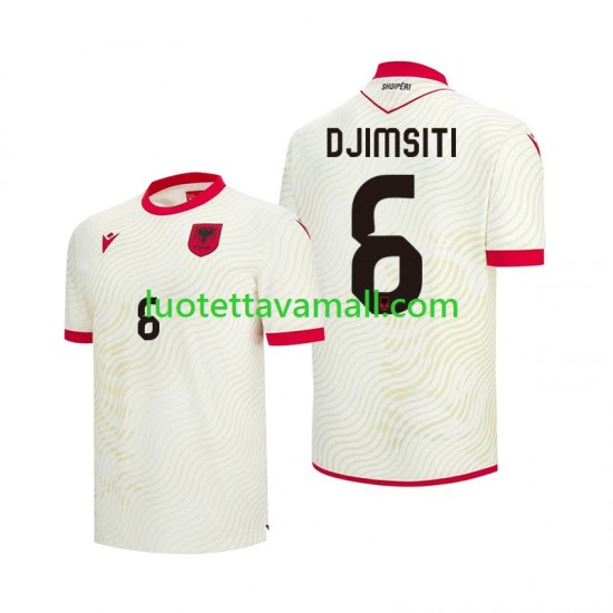 Miehet Albania Berat Djimsiti 6 World Cup 2026 Lyhythihainen Fanipaita ,Vieras