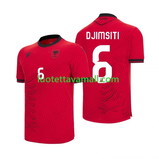 Miehet Albania Berat Djimsiti 6 World Cup 2026 Lyhythihainen Fanipaita ,Koti