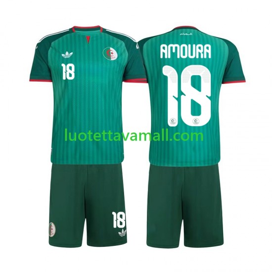 Lapset Algeria Mohamed Amoura 18 2026 Lyhythihainen Fanipaita ,Vieras