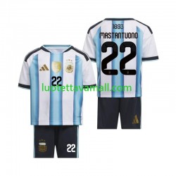 Lapset Argentiina Franco Mastantuono 22 World Cup 2026 Lyhythihainen Fanipaita ,Koti