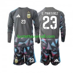 Lapset Argentiina Maalivahdin Emiliano Martinez 23 World Cup 2026 Pitkähihainen Fanipaita ,Koti