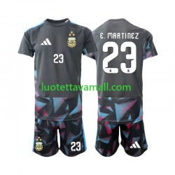 Lapset Argentiina Maalivahdin Emiliano Martinez 23 World Cup 2026 Lyhythihainen Fanipaita ,Koti