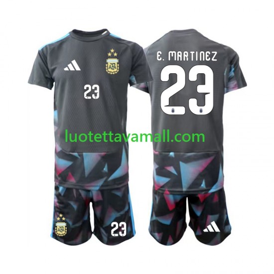 Lapset Argentiina Maalivahdin Emiliano Martinez 23 World Cup 2026 Lyhythihainen Fanipaita ,Koti