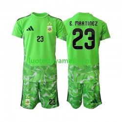 Lapset Argentiina Maalivahdin Emiliano Martinez 23 World Cup 2026 Lyhythihainen Fanipaita ,Kolmas
