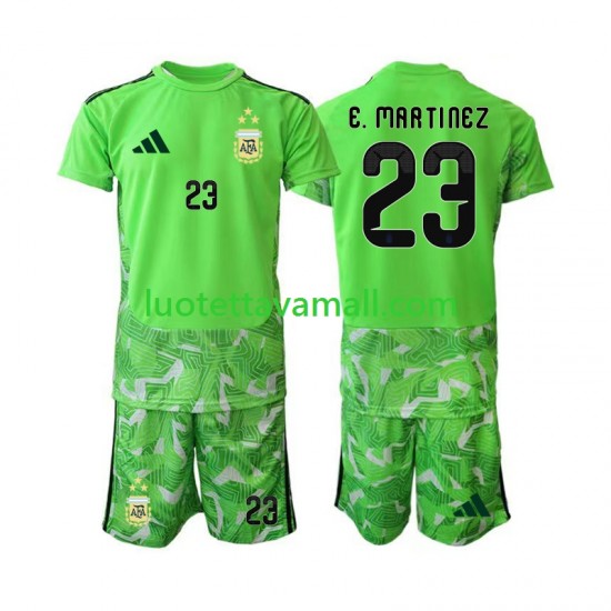 Lapset Argentiina Maalivahdin Emiliano Martinez 23 World Cup 2026 Lyhythihainen Fanipaita ,Kolmas