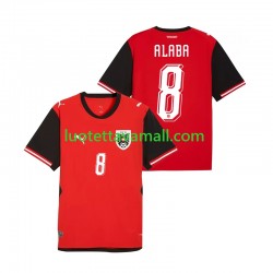 Miehet Itävalta David Alaba 8 World Cup 2026 Lyhythihainen Fanipaita ,Koti Miehet Itävalta David Alaba 8 World Cup 2026 Lyhythihainen Fanipaita ,Koti