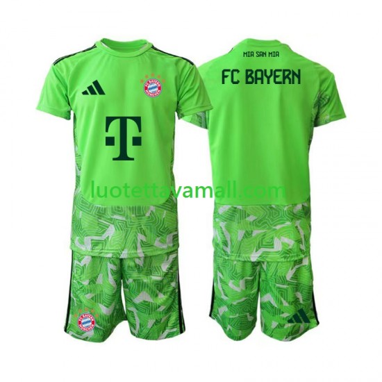 Lapset FC Bayern München Maalivahdin 2026-2027 Lyhythihainen Fanipaita ,Koti