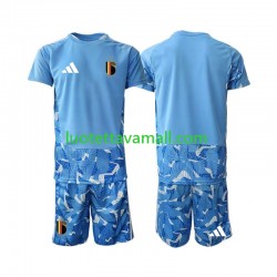 Lapset Belgia Maalivahdin World Cup 2026 Lyhythihainen Fanipaita ,Koti Lapset Belgia Maalivahdin World Cup 2026 Lyhythihainen Fanipaita ,Koti