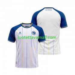 Miehet Bosnia ja Hertsegovina World Cup 2026 Lyhythihainen Fanipaita ,Vieras Miehet Bosnia ja Hertsegovina World Cup 2026 Lyhythihainen Fanipaita ,Vieras