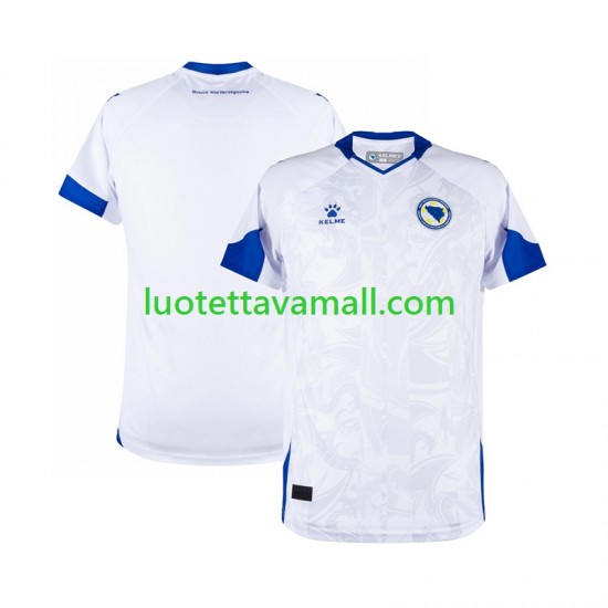 Miehet Bosnia ja Hertsegovina World Cup 2026 Lyhythihainen Fanipaita ,Vieras