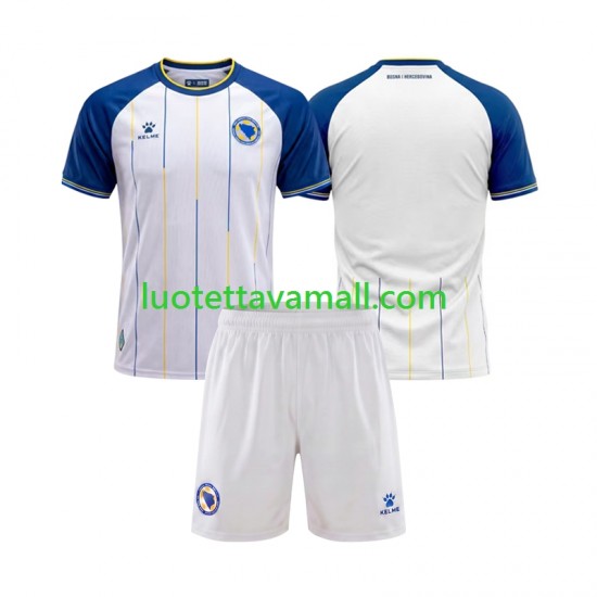 Lapset Bosnia ja Hertsegovina World Cup 2026 Lyhythihainen Fanipaita ,Vieras