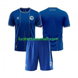 Lapset Bosnia ja Hertsegovina World Cup 2026 Lyhythihainen Fanipaita ,Koti Lapset Bosnia ja Hertsegovina World Cup 2026 Lyhythihainen Fanipaita ,Koti
