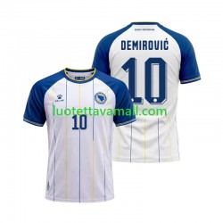 Miehet Bosnia ja Hertsegovina Ermedin Demirovic 10 World Cup 2026 Lyhythihainen Fanipaita ,Vieras Miehet Bosnia ja Hertsegovina Ermedin Demirovic 10 World Cup 2026 Lyhythihainen Fanipaita ,Vieras