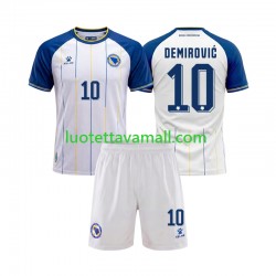 Lapset Bosnia ja Hertsegovina Ermedin Demirovic 10 World Cup 2026 Lyhythihainen Fanipaita ,Vieras Lapset Bosnia ja Hertsegovina Ermedin Demirovic 10 World Cup 2026 Lyhythihainen Fanipaita ,Vieras