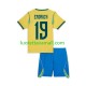 Lapset Brasilia Endrick 19 World Cup 2026 Lyhythihainen Fanipaita ,Koti
