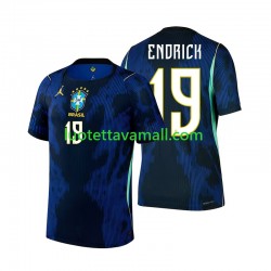 Miehet Brasilia Endrick 19 World Cup 2026 Lyhythihainen Fanipaita ,Vieras Miehet Brasilia Endrick 19 World Cup 2026 Lyhythihainen Fanipaita ,Vieras