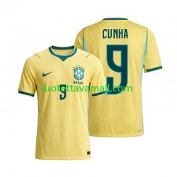 Miehet Brasilia Matheus Cunha 9 World Cup 2026 Lyhythihainen Fanipaita ,Koti Miehet Brasilia Matheus Cunha 9 World Cup 2026 Lyhythihainen Fanipaita ,Koti