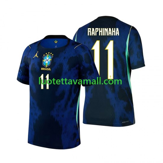 Miehet Brasilia Raphinha 11 World Cup 2026 Lyhythihainen Fanipaita ,Vieras
