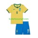 Lapset Brasilia Raphinha 11 World Cup 2026 Lyhythihainen Fanipaita ,Koti