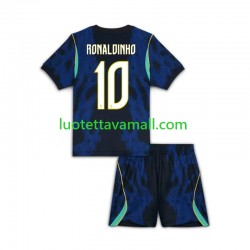 Lapset Brasilia Ronaldinho 10 World Cup 2026 Lyhythihainen Fanipaita ,Vieras