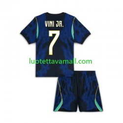 Lapset Brasilia Vinicius Junior 7 World Cup 2026 Lyhythihainen Fanipaita ,Vieras