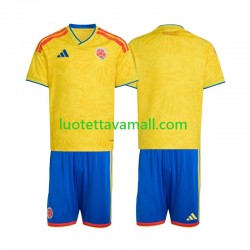 Lapset Kolumbia World Cup 2026 Lyhythihainen Fanipaita ,Koti