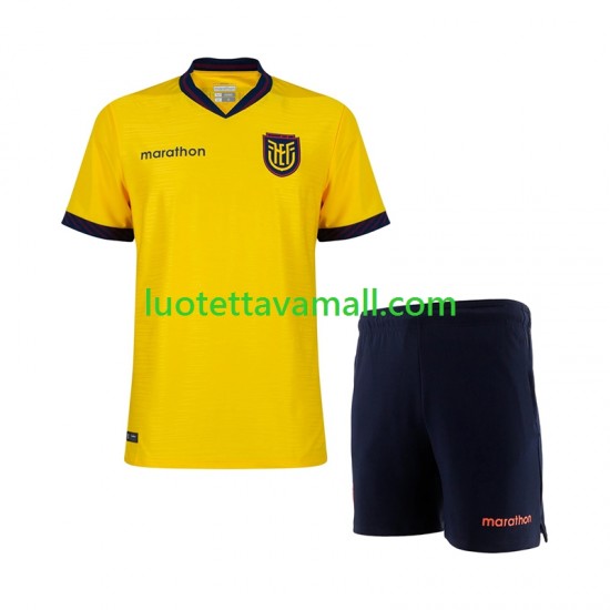 Lapset Ecuador World Cup 2026 Lyhythihainen Fanipaita ,Koti