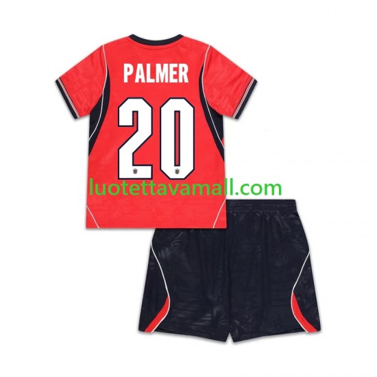 Lapset Englanti Cole Palmer 20 World Cup 2026 Lyhythihainen Fanipaita ,Vieras