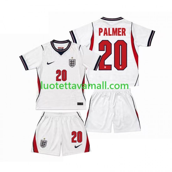 Lapset Englanti Cole Palmer 20 World Cup 2026 Lyhythihainen Fanipaita ,Koti