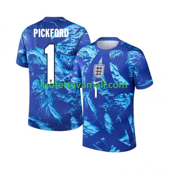 Miehet Englanti Maalivahdin Jordan Pickford 1 World Cup 2026 Lyhythihainen Fanipaita ,Kolmas