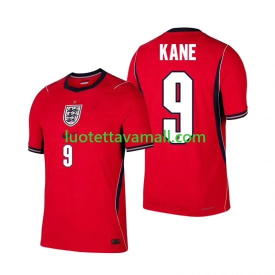 Miehet Englanti Harry Kane 9 World Cup 2026 Lyhythihainen Fanipaita ,Vieras