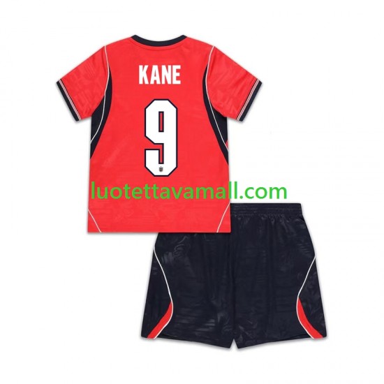 Lapset Englanti Harry Kane 9 World Cup 2026 Lyhythihainen Fanipaita ,Vieras