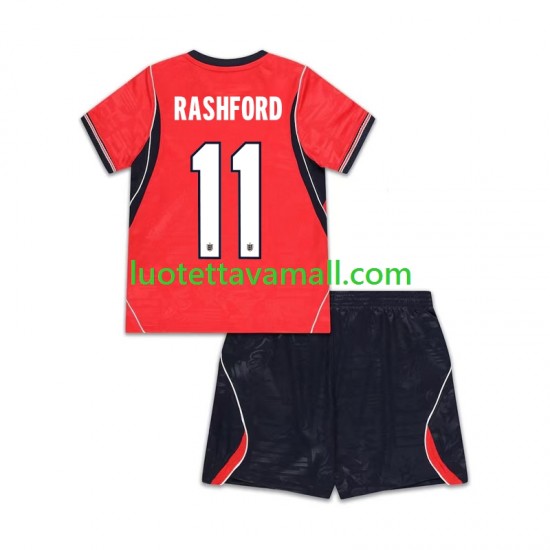 Lapset Englanti Marcus Rashford 11 World Cup 2026 Lyhythihainen Fanipaita ,Vieras