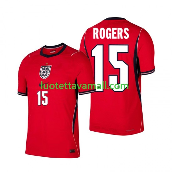 Miehet Englanti Morgan Rogers 15 World Cup 2026 Lyhythihainen Fanipaita ,Vieras