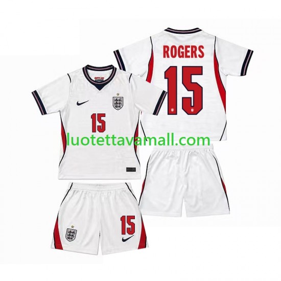 Lapset Englanti Morgan Rogers 15 World Cup 2026 Lyhythihainen Fanipaita ,Koti