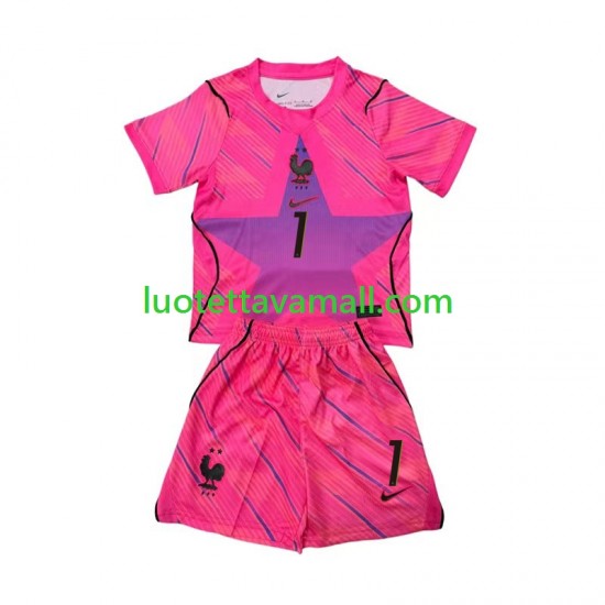 Lapset Ranska Maalivahdin Brice Samba 1 World Cup 2026 Lyhythihainen Fanipaita ,Vieras