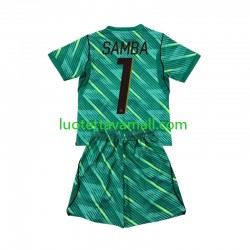 Lapset Ranska Maalivahdin Brice Samba 1 World Cup 2026 Lyhythihainen Fanipaita ,Kolmas