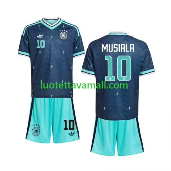 Lapset Saksa Jamal Musiala 10 World Cup 2026 Lyhythihainen Fanipaita ,Vieras