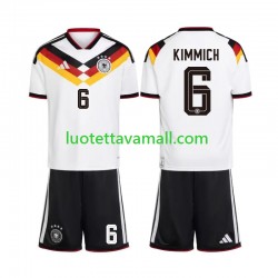 Lapset Saksa Joshua Kimmich 6 World Cup 2026 Lyhythihainen Fanipaita ,Koti Lapset Saksa Joshua Kimmich 6 World Cup 2026 Lyhythihainen Fanipaita ,Koti