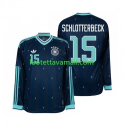 Miehet Saksa Nico Schlotterbeck 15 World Cup 2026 Pitkähihainen Fanipaita ,Vieras Miehet Saksa Nico Schlotterbeck 15 World Cup 2026 Pitkähihainen Fanipaita ,Vieras