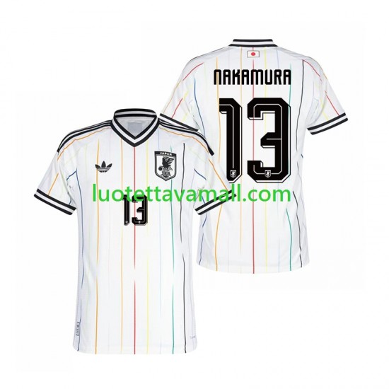 Miehet Japani Keito Nakamura 13 World Cup 2026 Lyhythihainen Fanipaita ,Vieras