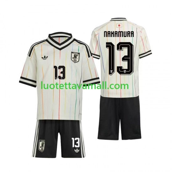 Lapset Japani Keito Nakamura 13 World Cup 2026 Lyhythihainen Fanipaita ,Vieras