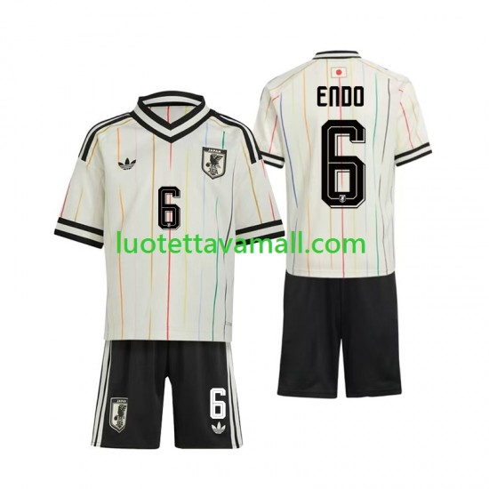 Lapset Japani Wataru Endo 6 World Cup 2026 Lyhythihainen Fanipaita ,Vieras