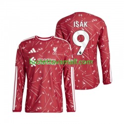 Miehet Liverpool Alexander Isak 9 2026-2027 Pitkähihainen Fanipaita ,Koti